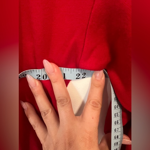 NWT Tommy Hilfinger women sweatshirt red dress - Picture 16 of 16